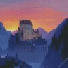 Hotel Transylvania Castle Diamond Painting