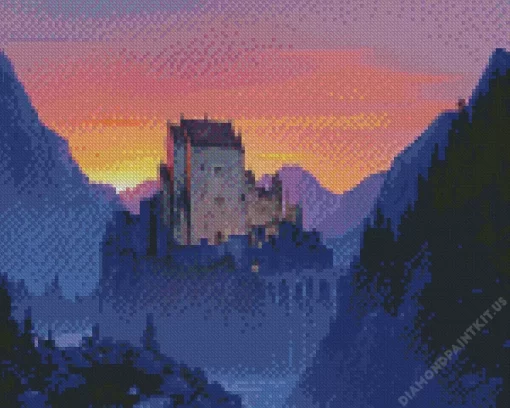 Hotel Transylvania Castle Diamond Painting