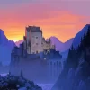 Hotel Transylvania Castle Diamond Painting