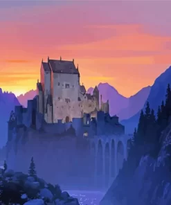 Hotel Transylvania Castle Diamond Painting