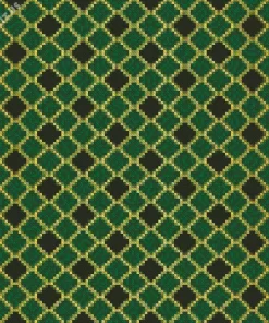 Moroccan Green Mosaic Diamond Painting