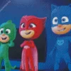 Pj Masks Animation Diamond Painting