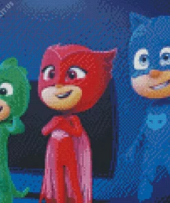 Pj Masks Animation Diamond Painting