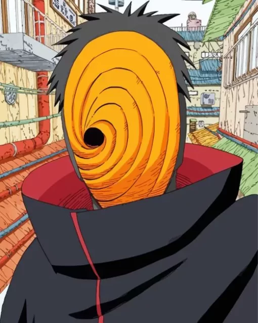 Tobi Spiral Face Anime Diamond Painting