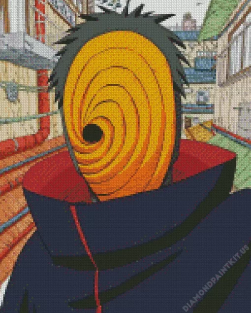 Tobi Spiral Face Anime Diamond Painting