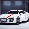 White Audi i8 Diamond Painting