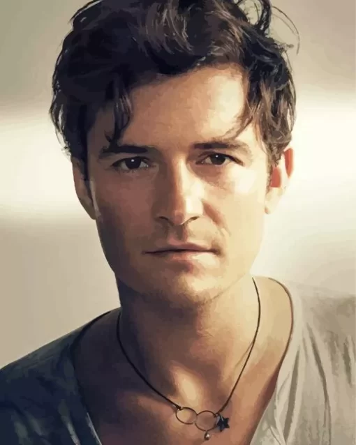 Actor Orlando Bloom Diamond Painting