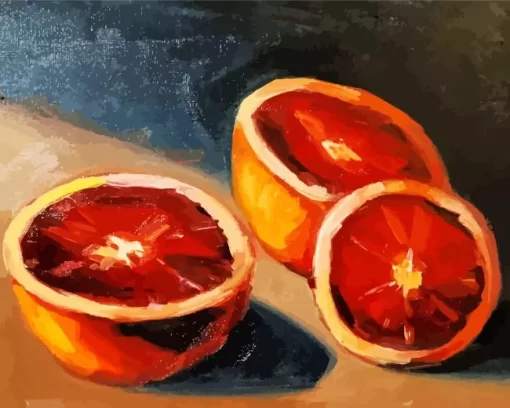 Blood Orange Art Diamond Painting