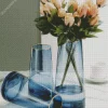 Blue Glass Vases Diamond Painting