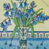 Bluebells Vase Diamond Painting