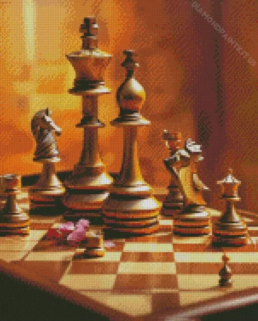 Chess Board Diamond Painting