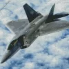 Lockheed Martin F22 Diamond Painting