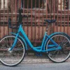 Old Blue Bike Diamond Painting