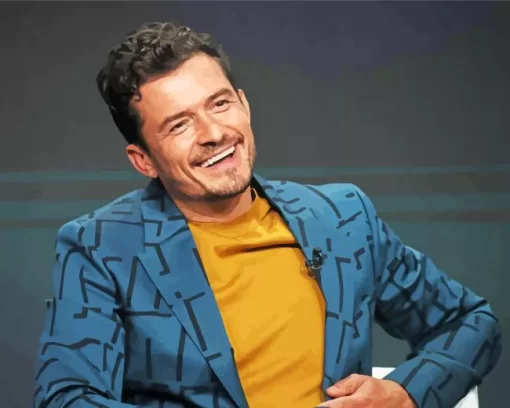 Orlando Bloom Actor Diamond Painting