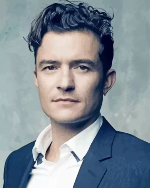 Orlando Bloom Diamond Painting