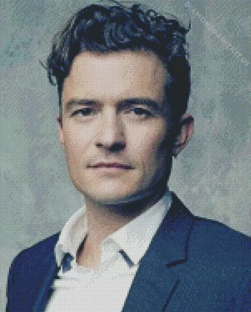 Orlando Bloom Diamond Painting