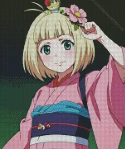 Shiemi Blue Exorcist Female Character Diamond Painting