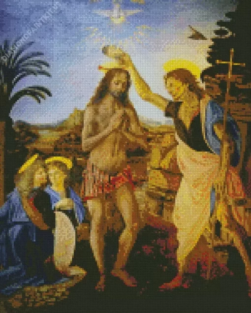 The Baptism of Christ Diamond Painting