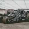 The Batmobile Car Diamond Painting