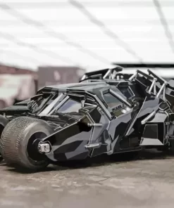 The Batmobile Car Diamond Painting