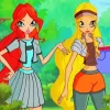 Winx Club Bloom And Stella Diamond Painting