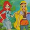 Winx Club Bloom And Stella Diamond Painting