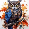 Aesthetic Fierce Owl Art Diamond Painting