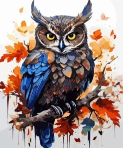 Aesthetic Fierce Owl Art Diamond Painting