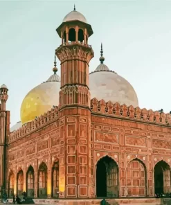 Badshahi Mosque Diamond Painting