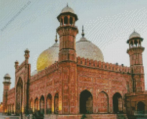 Badshahi Mosque Diamond Painting