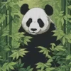 Bamboo Panda Diamond Painting