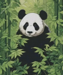 Bamboo Panda Diamond Painting