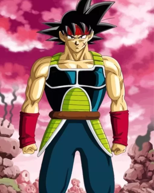 Bardock Dragon Ball Z Diamond Painting