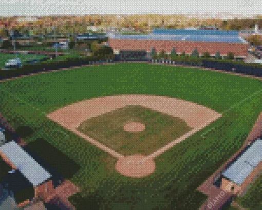 Baseball Field Diamond Painting