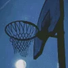 Basketball Moon Diamond Painting