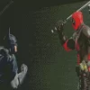 Batman And Deadpool Diamond Painting