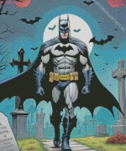 Batman Cemetery Diamond Painting