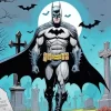 Batman Cemetery Diamond Painting