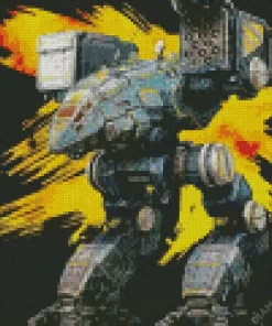 Battletech Video Game Diamond Painting