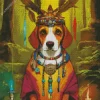 Beagle Hound King Diamond Painting