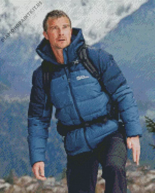 Bear Grylls Diamond Painting