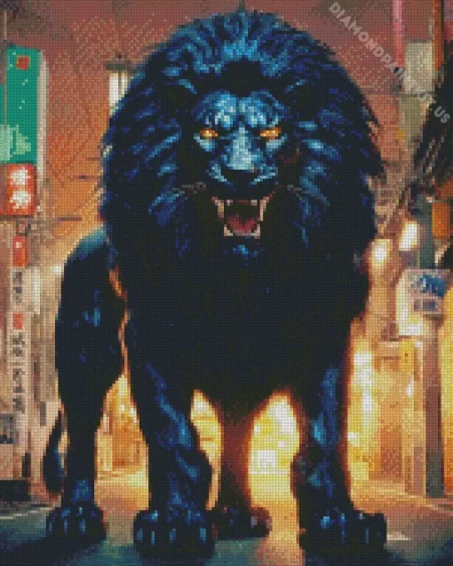 Beast Lion Diamond Painting