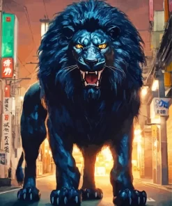 Beast Lion Diamond Painting