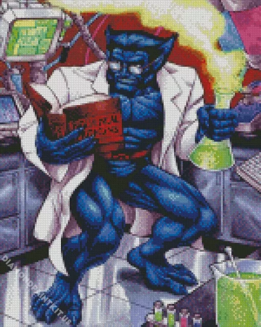 Beast Reading Diamond Painting