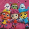 Beat Bugs Animated Serie Diamond Painting