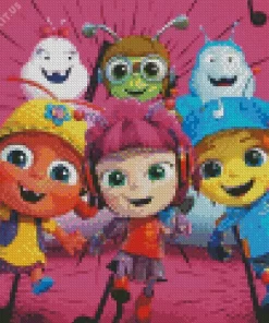 Beat Bugs Animated Serie Diamond Painting