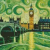 Big Ben Van Gogh Diamond Painting