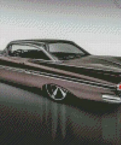 Black 1959 Impala Diamond Painting