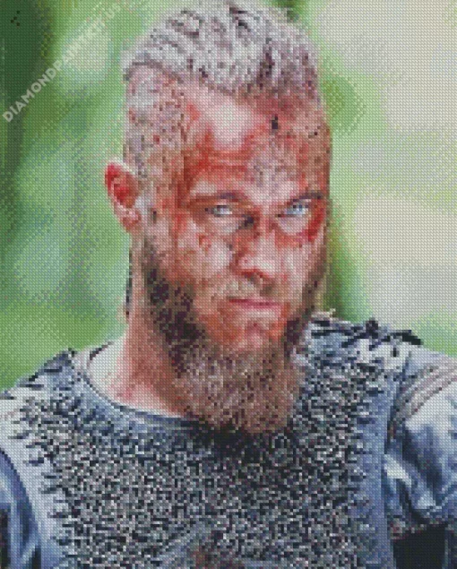 Bloody Ragnar Vikings Diamond Painting