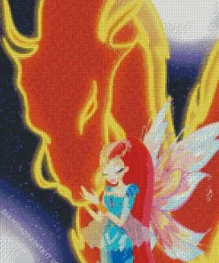 Bloom Winx Club Power Diamond Painting